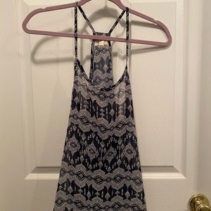 Navy blue tank top